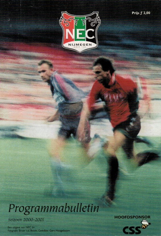 AZ Programma 4-maa-2001 NEC uit
